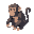 rhesus monkey for a zoo game