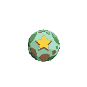 one planet no background, no blackout star