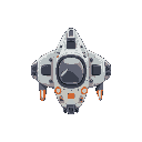 cute kawaii space ship