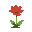 red flower