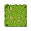 top-down minamilistic grass tile to act as a board tile for strategy character placements
