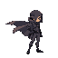 modern hero side view, no cape, urban style