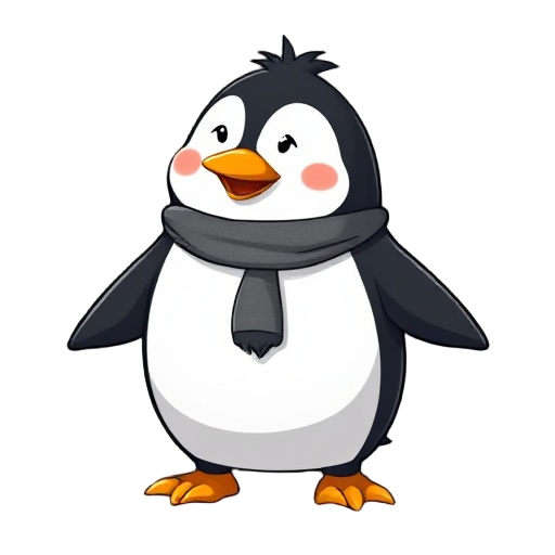 penguin male ghibli bufanda