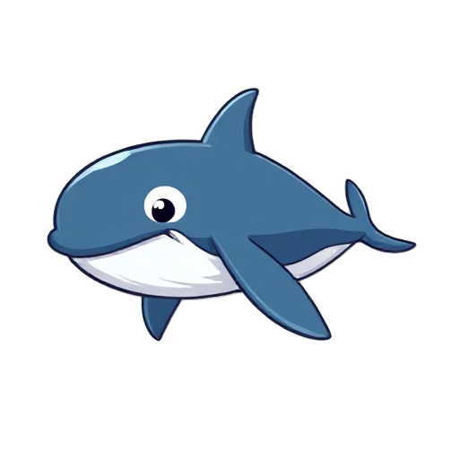 a killer whale design.
