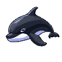 a killer whale design.