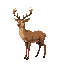 medieval  animal  deer  designed for a retro-style farm simulation game.