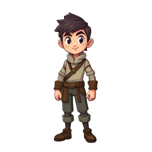 an apprentice, starting class of my mmorpg