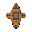 simple wooden space ship