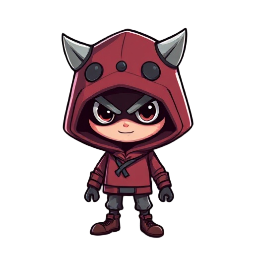 faça uma pessoa toda preta, com um casaco de capuz com olhos misteriosos e totalmente de lado pro meu jogo, lembre, tem que ser totalmente de lado