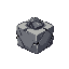 cube stone with small bits or coal inside and 2d pleases 