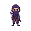 purple ninja, small character