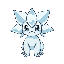 ice elemental pokemon, using pokemon gba color palete