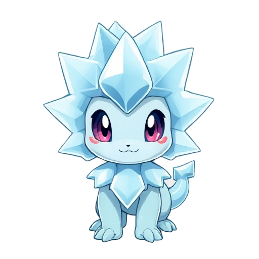 ice elemental pokemon, using pokemon gba color palete