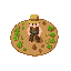 top down view of a farmer