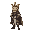  king without cape and with scabbard