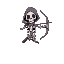 skeleton archer cute