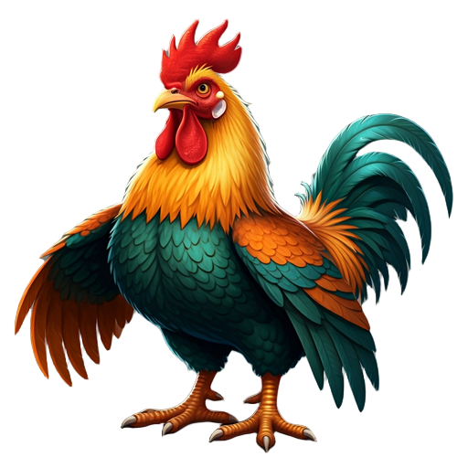 a giant rooster