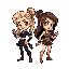 personagem feminino estilo kof