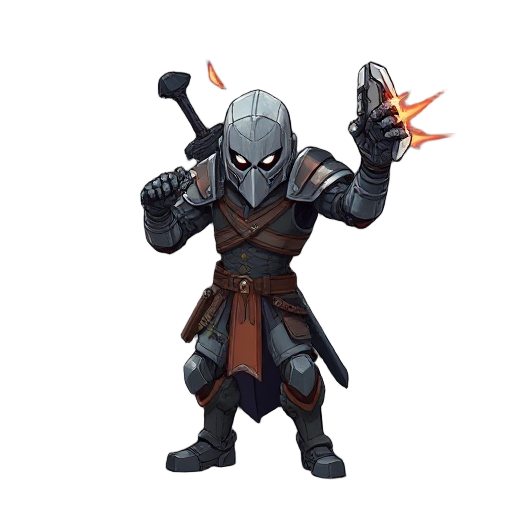 cyborg witcher attacking