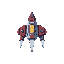 vertical spaceship for an asteroid shooter game