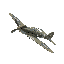 spitfire ww2 plane for side scroller shootem up 
