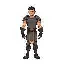 base body with no face, no armor, no hair, no face, fot and muscular, tall, and hero like