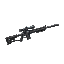 futuristic long awp sniper rifle