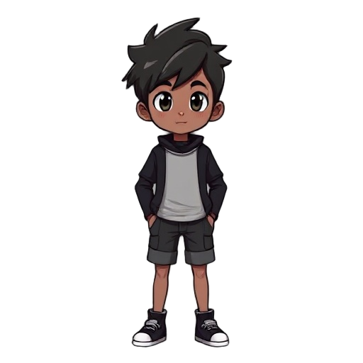 black boy, femboy