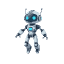 a robot from the future, body without limbs because it is a robot capable of floating