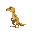 gecko, side view, full body