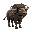 buffalo, quadruped, side view, full body