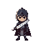 little knight darkness theme he has a sword 