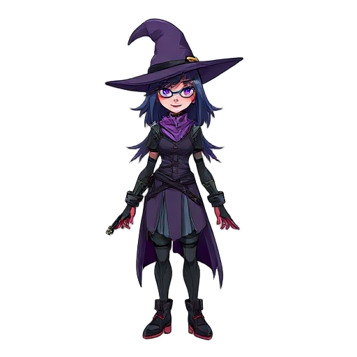 cyberpunk witch 