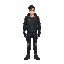 a cyberpunk male character