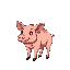 medieval  boar_piglet  designed for a retro-style farm simulation game.