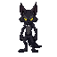 je souhaite une série d'images en pixel art de 32x32 pixels représentant un loup-garou inspiré du style de supernatural. ces images doivent permettre la création d'animations. 