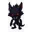 je souhaite une série d'images en pixel art de 32x32 pixels représentant un loup-garou inspiré du style de supernatural. ces images doivent permettre la création d'animations. 
