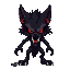 je souhaite une série d'images en pixel art de 32x32 pixels représentant un loup-garou inspiré du style de supernatural. ces images doivent permettre la création d'animations. 
