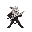witcher with a sword attacking animation