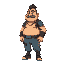 crie um personagem com aparencia de um homem gordinho que utiliza uma equipamentos para consertos de ar condicionados 