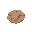 main color: medium gray or dusty brown, slightly saturated for legibility. subtle texture: a few small grains or cracks to prevent it from being too flat. it's a ground.