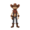 a cowboy 
