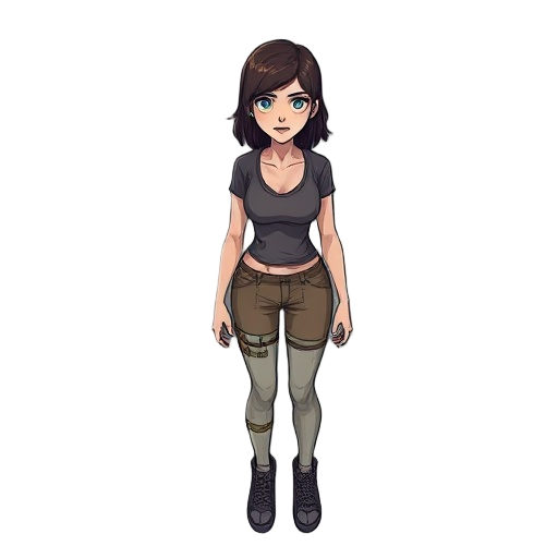 make a woman in the zombie world
