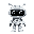 white smooth glossy robot