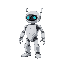 white smooth glossy robot