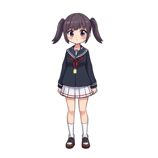 girl school uniform