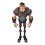 mimic chest with long legs