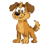 garfield style dog