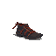 pair of japanese samurai shoe side angle