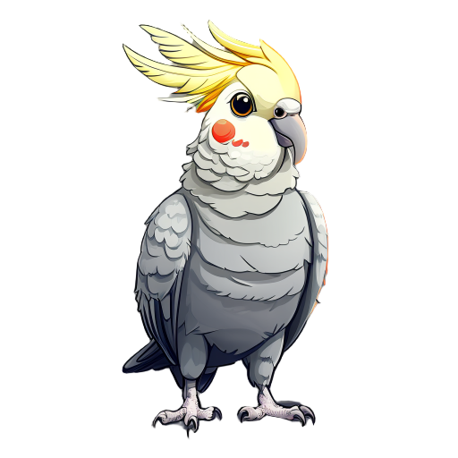 a wild cockatiel